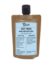 Load image into Gallery viewer, Hand Sanitiser Spray (Alcohol-Free), Zest Fresh, Refill Pouch
